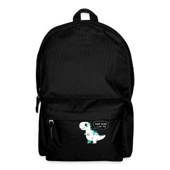 Rawr bedeutet, dass ich dich liebe - Rucksack - Schwarz - Vorne