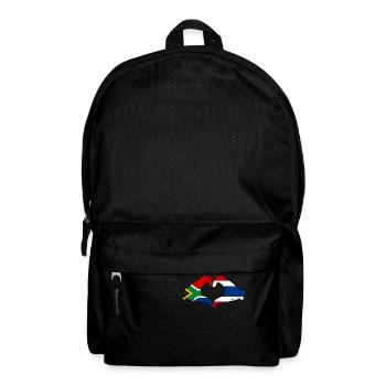 Südafrika Thailand Flagge Hände Herzform - Rucksack - Schwarz - Vorne