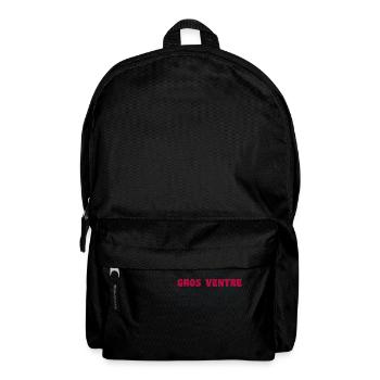 Gros ventre tee shirt | cadeau droles - Sac à dos - noir - Devant