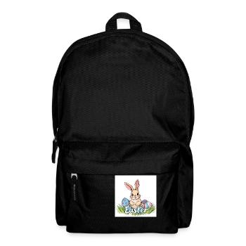 Der Osterhase ist da! - Rucksack - Schwarz - Vorne