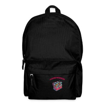 Werkzeugkasten Handwerker - Rucksack - Schwarz - Vorne