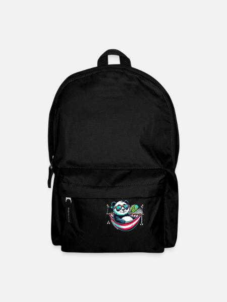 Panda - Rucksack - Schwarz