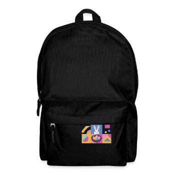 Osterhase No.04 - Rucksack - Schwarz - Vorne