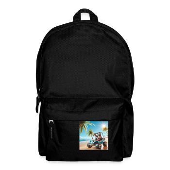Sloth Wanderer Dune Buggy - Backpack - black - Front