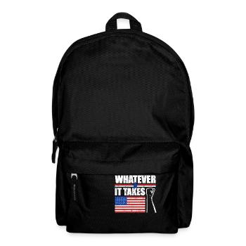 Whatever It Takes USA - Rucksack - Schwarz - Vorne
