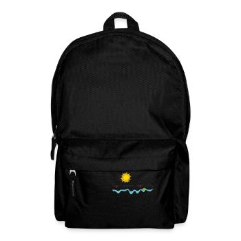 MUSCHi DIVERS 2012 Island in the Sun (front) - Rucksack - Schwarz - Vorne