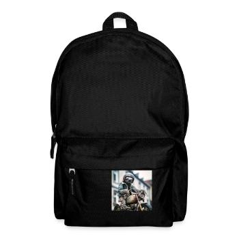 Sloth Wanderer Gentelmen Biker - Backpack - black - Front