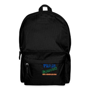 Team Schaumstoff Knie - Rucksack - Schwarz - Vorne