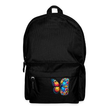 Colorful Butterfly Nature Inspired Summer Vibes - Backpack - black - Front