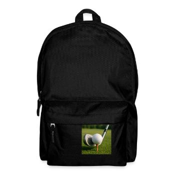 Sports - Golf, club and ball - Backpack - black - Front