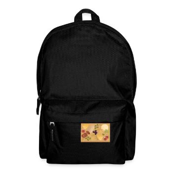 Charcuterie-Brett - Rucksack - Schwarz - Vorne