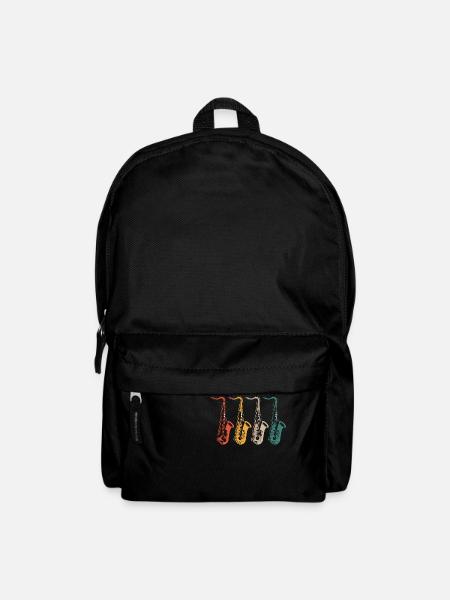 Sax saxophone saxophone - Backpack - black