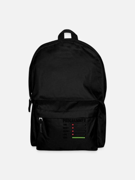 Entwickler Humor Programmierer Programmierer Programmierer - Rucksack - Schwarz