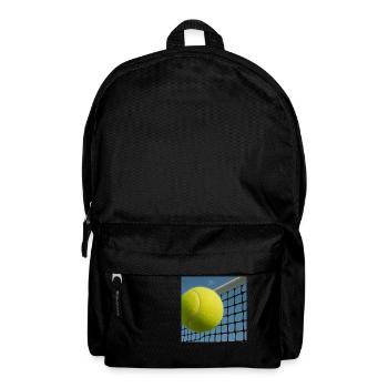 Sportarten - Tennis - Rucksack - Schwarz - Vorne