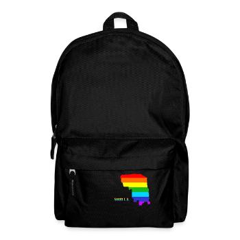 Arc-en-ciel du sud de L.A. - Sac à dos - noir - Devant