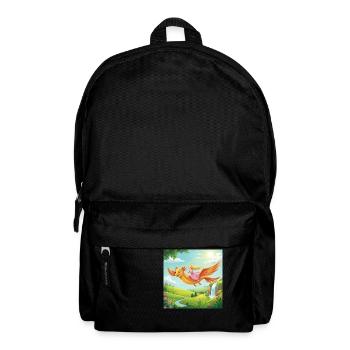 Voyage imaginatif du dragon - Sac à dos - noir - Devant