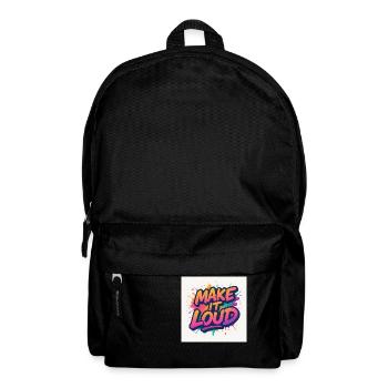 Make It Loud – Ose le Volume - Sac à dos - noir - Devant