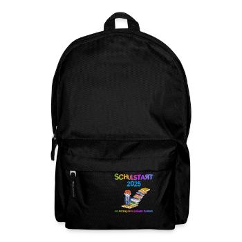 Schulstart 2025 - Rucksack - Schwarz - Vorne