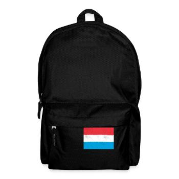 Flag of Luxembourg - Backpack - black - Front