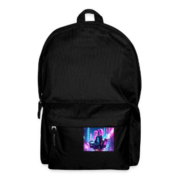 Cyber DJ Coder – Beats, Bytes & Blinks - Rucksack - Schwarz - Vorne