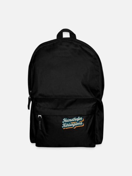 Heimathafen Kühlungsborn Andenken - Rucksack - Schwarz