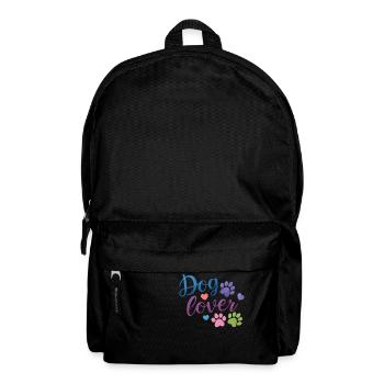 Amoureux des chiens - Sac à dos - noir - Devant