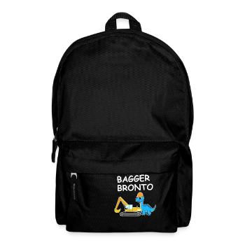 Bagger Bronto - Rucksack - Schwarz - Vorne