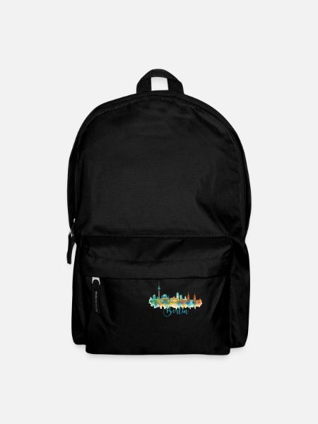 berlin skyline - Rucksack - Schwarz
