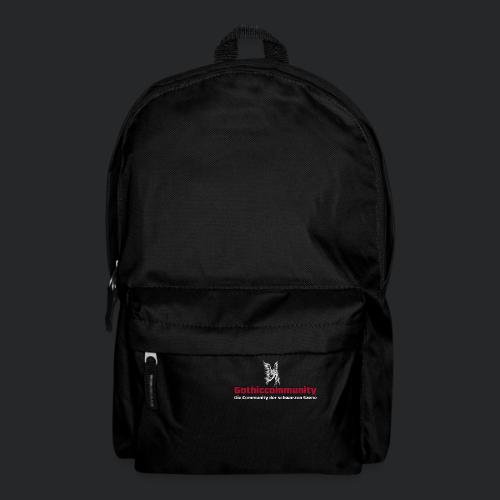 Logo mit Engel und Slogan - Rucksack
