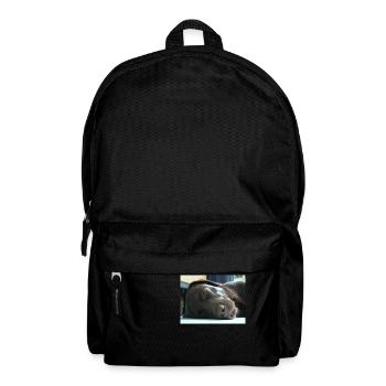 Mein Labrador - Rucksack - Schwarz - Vorne