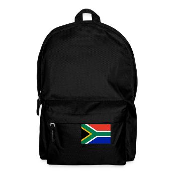 South Africa flag banner - Backpack - black - Front