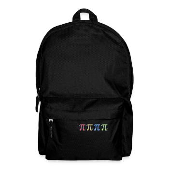 Pi *vintage x4 - Maths Engineer Science - Backpack - black - Front