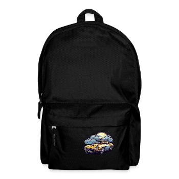 Car / Vehicle / Passenger Car / Mobile / Old Timer / Driving - Backpack - black - Front