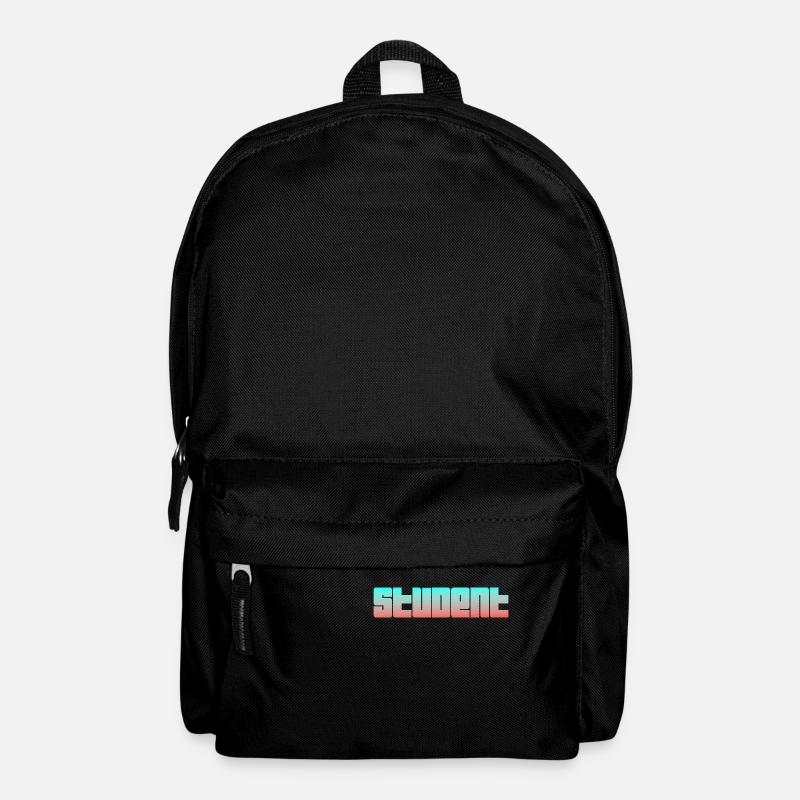 Student Logo - Backpack - black
