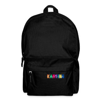 Karting Colors - Karting Lover Geschenk - Rucksack - Schwarz - Vorne