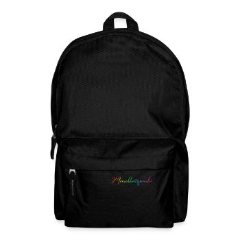 Frieden ist unser Weg - Rucksack - Schwarz - Vorne
