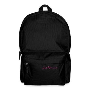 JUST MARRIED. bachelorette party. SAINT VALENTINE. COUPLE - Backpack - black - Front