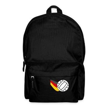 Handball players Germany flag handball - Backpack - black - Front