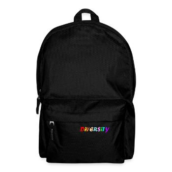 Diversity - Rucksack - Schwarz - Vorne