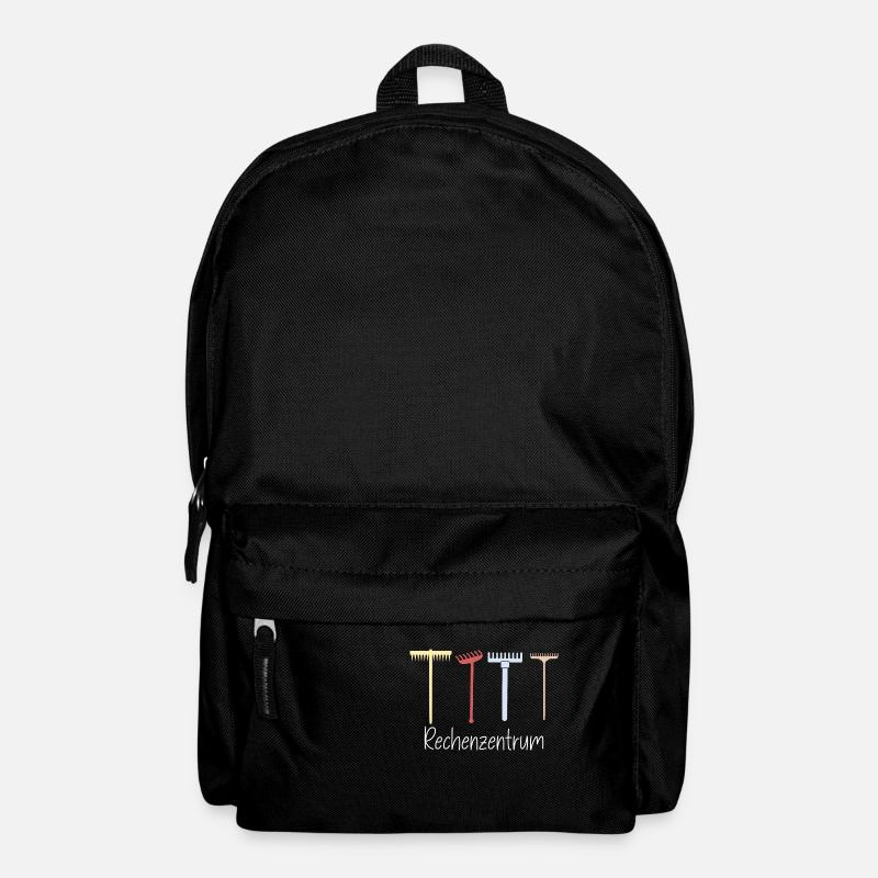 Rechenzentrum Garten Natur - Rucksack - Schwarz