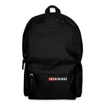 Erzgebirge meine Heimat - Rucksack - Schwarz - Vorne