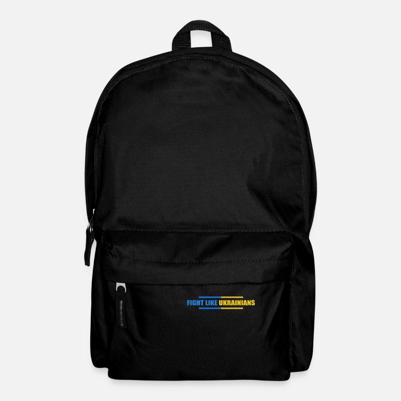 fight like ukranian - Backpack - black