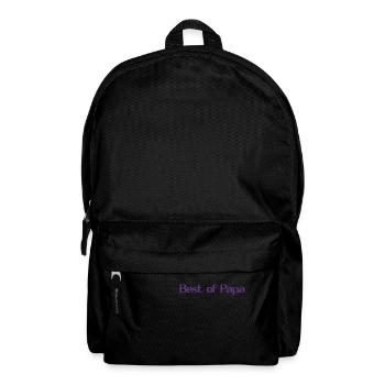 FATHER's DAY. HAPPY BIRTHDAY DAD. DAD. HAPPY BIRTHDAY. - Backpack - black - Front