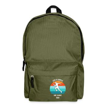 Joggen - Rucksack - Olivgrün - Vorne