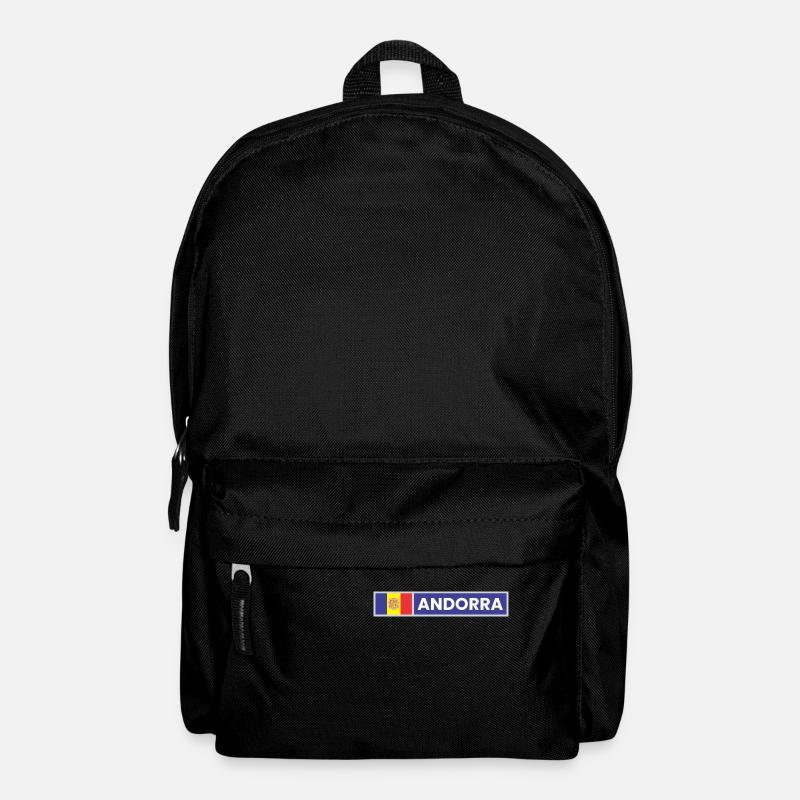 Drapeau d’Andorre - Sac à dos - noir