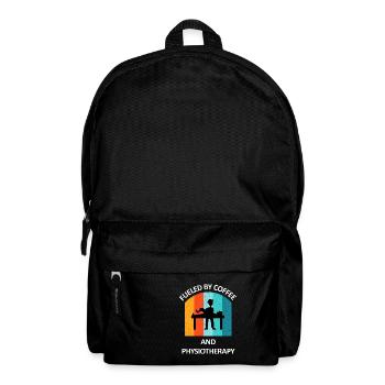 Physical Therapist Humorous Gift Saying Funny - Backpack - black - Front