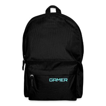 Gamer Blue - Backpack - black - Front