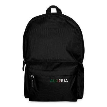 Algerien Flagge - Rucksack - Schwarz - Vorne