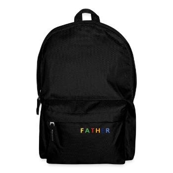 Father's Day / Father's Day / Dad / Father / Bestseller - Backpack - black - Front