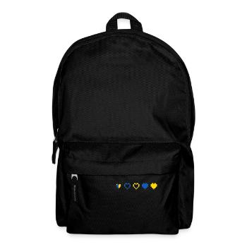 Ukrainian Heartbeat - Rucksack - Schwarz - Vorne